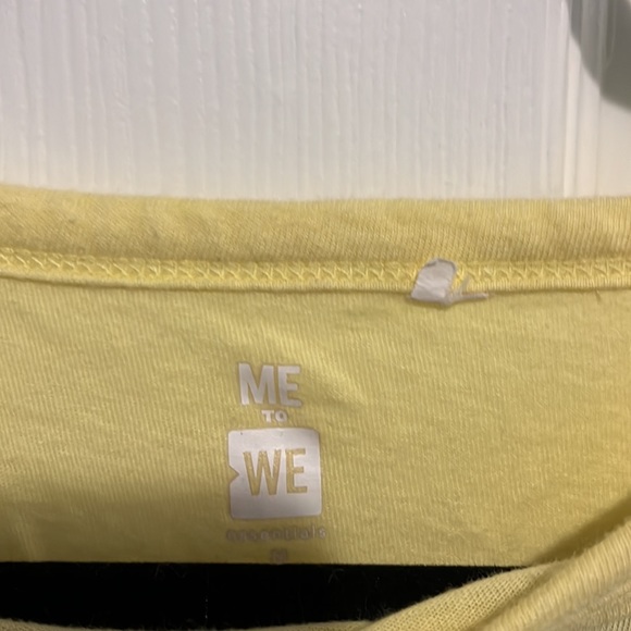Me to we yellow embroidered top - Picture 4 of 4